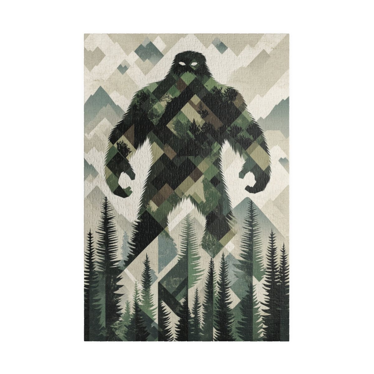 Bigfoot Jigsaw puzzle 1000 pieces