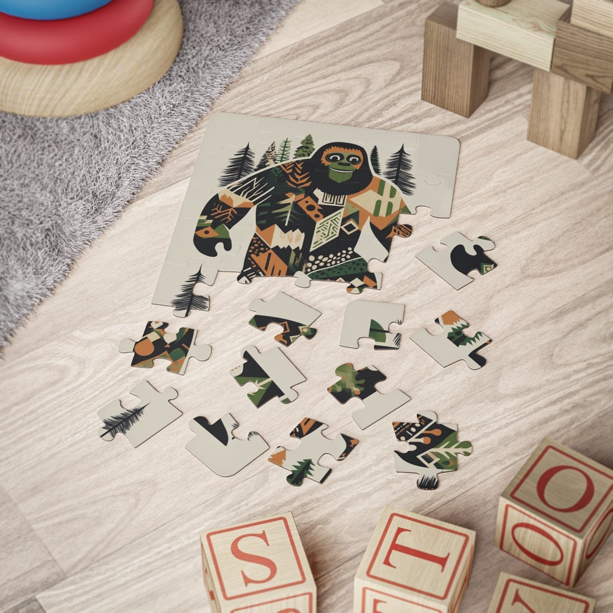 Bigfoot Jigsaw puzzle 30 pieces