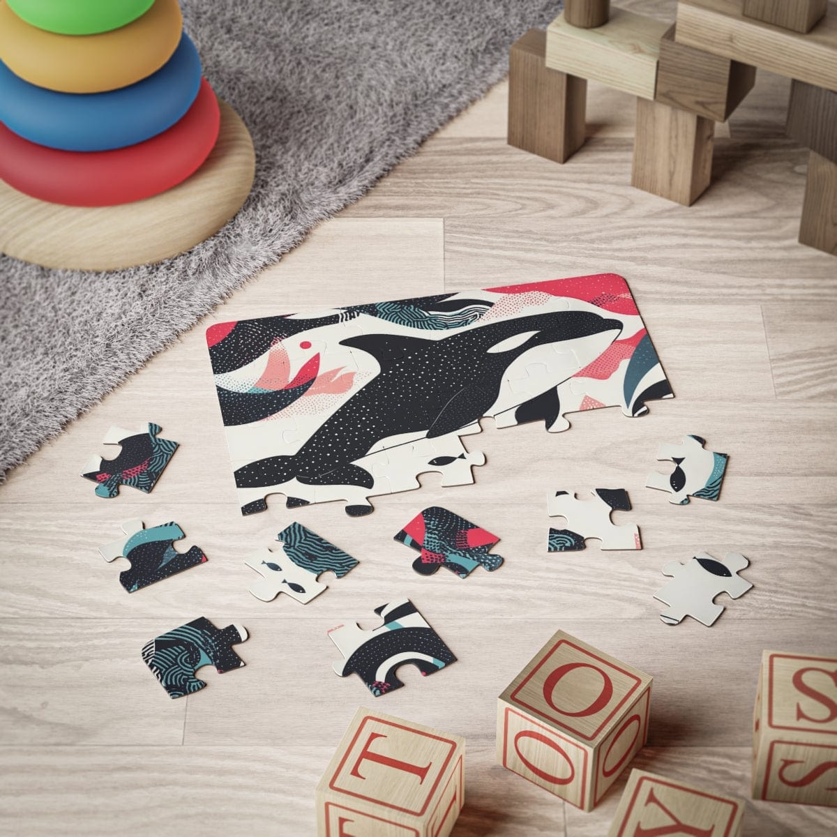 Orca Jigsaw puzzle 30 pieces