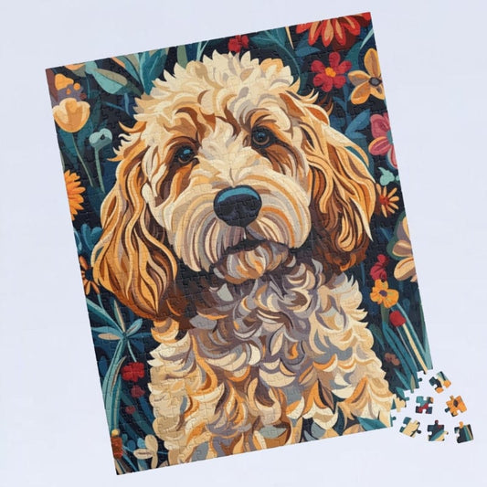 Goldendoodle Jigsaw puzzle 500 pieces