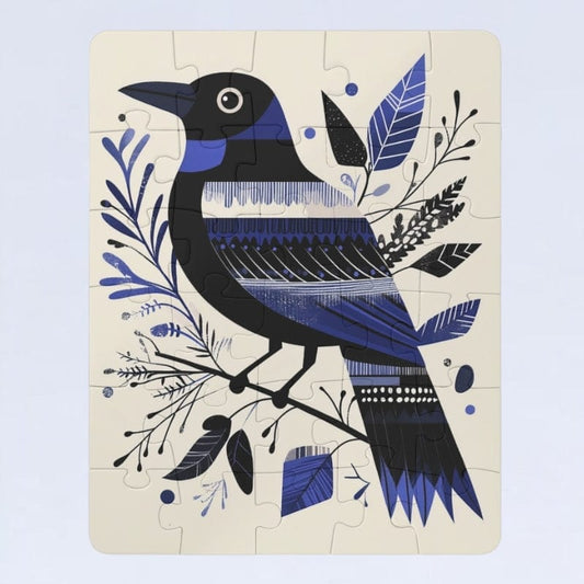 Crow Jigsaw puzzle 30 pieces