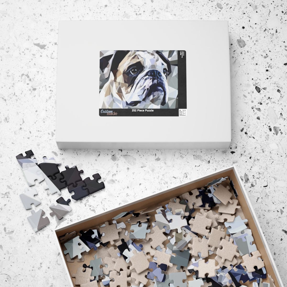 English bulldog Jigsaw puzzle 250 pieces