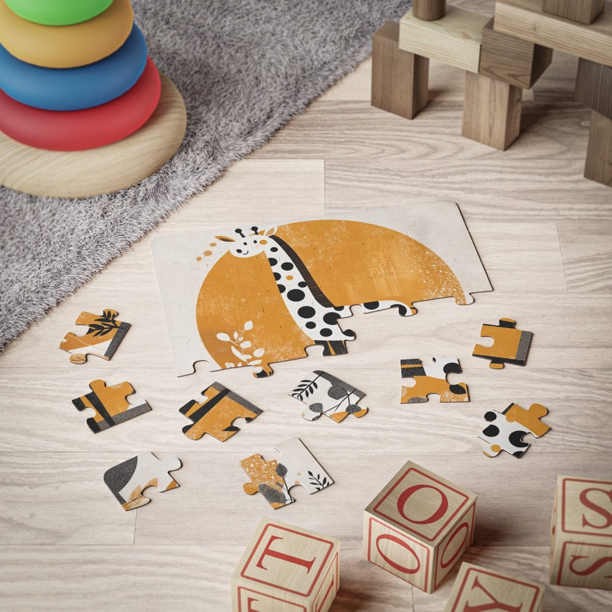 Giraffe Jigsaw puzzle 30 pieces