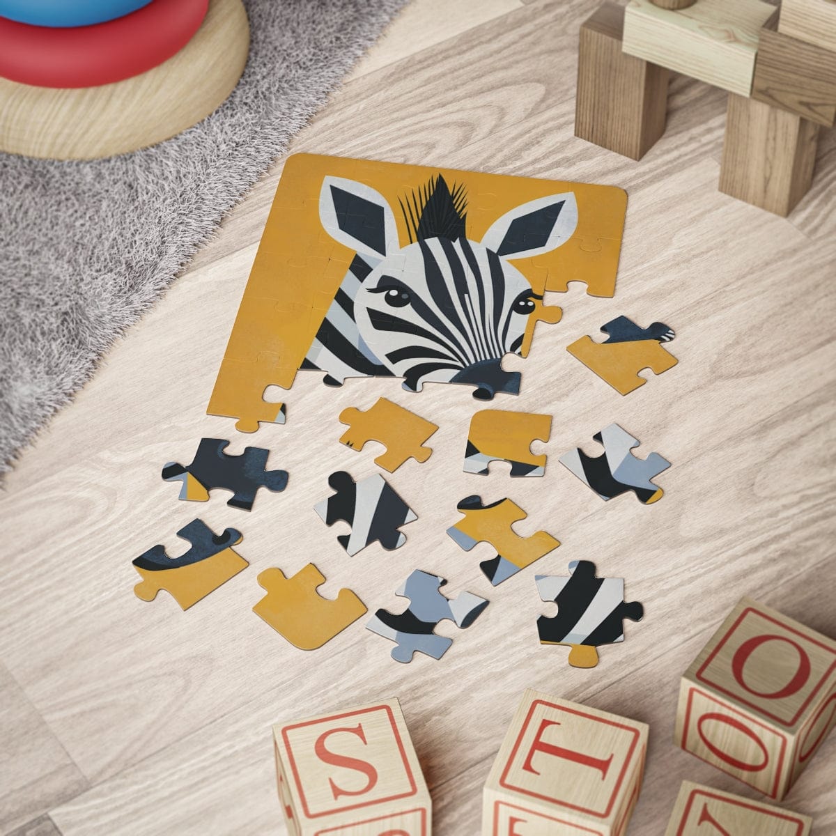 Zebra Jigsaw puzzle 30 pieces