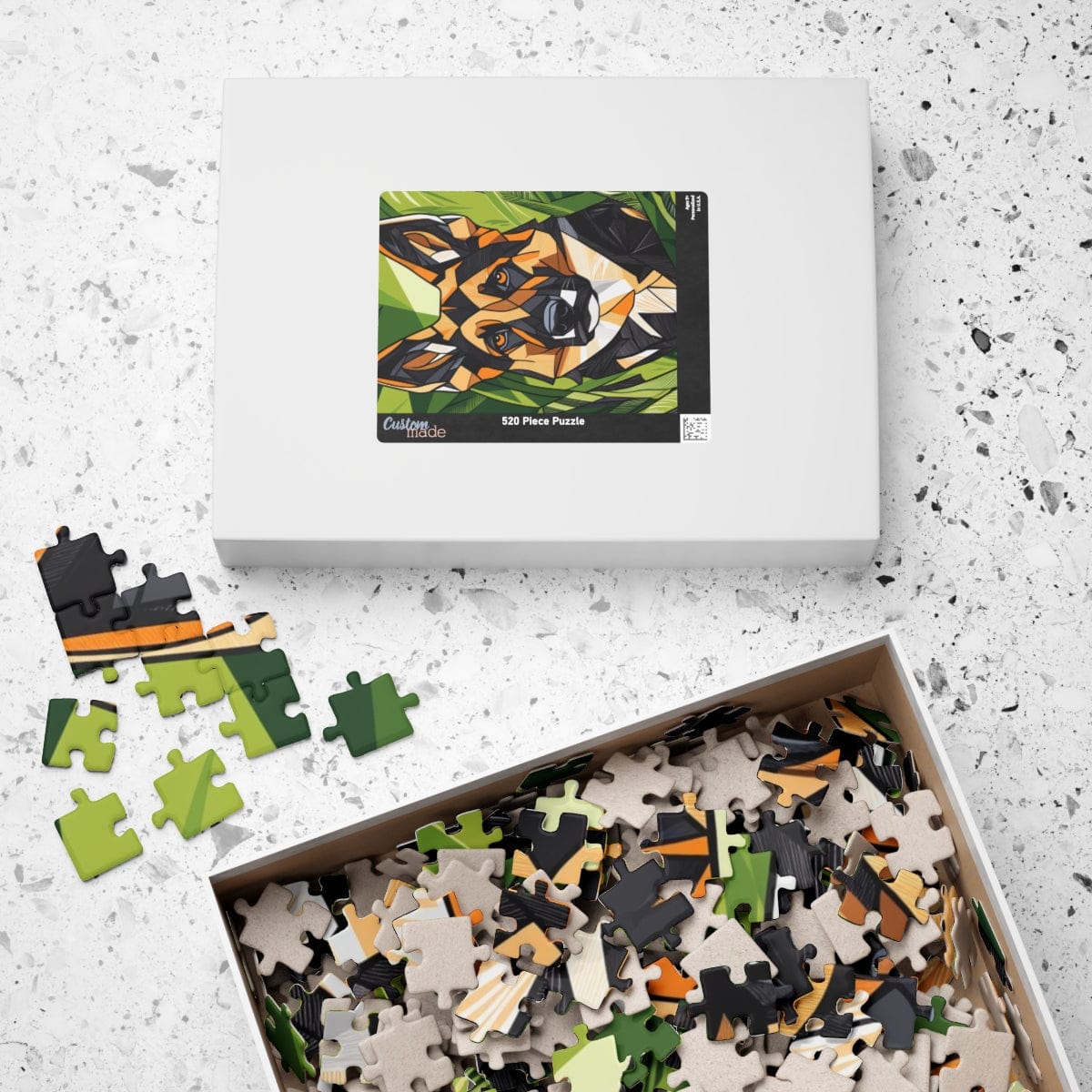 German Shepherd Jigsaw puzzle 500 pieces