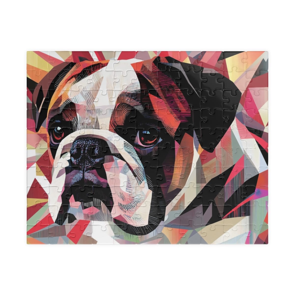 English bulldog Jigsaw puzzle 100 pieces