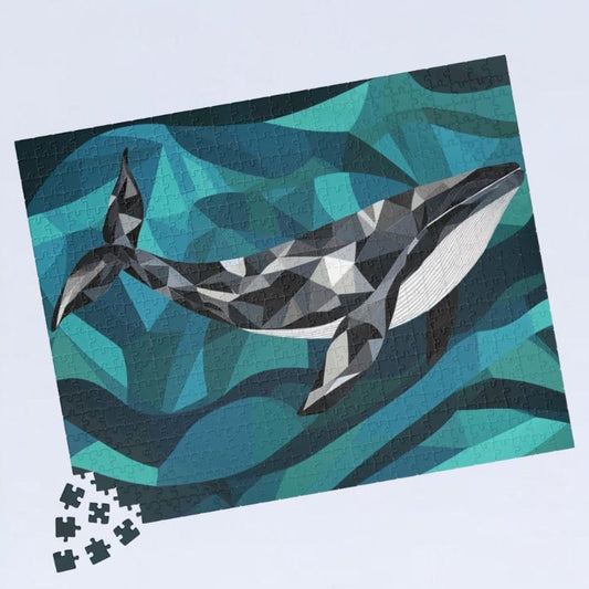 Whale Jigsaw puzzle 500 pieces