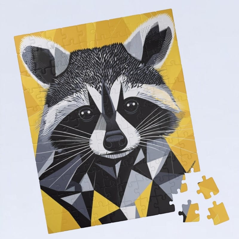 Raccoon Jigsaw puzzle 100 pieces