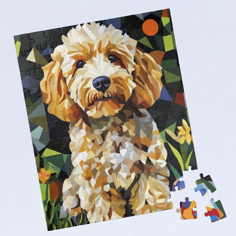 Goldendoodle Jigsaw puzzle 100 pieces