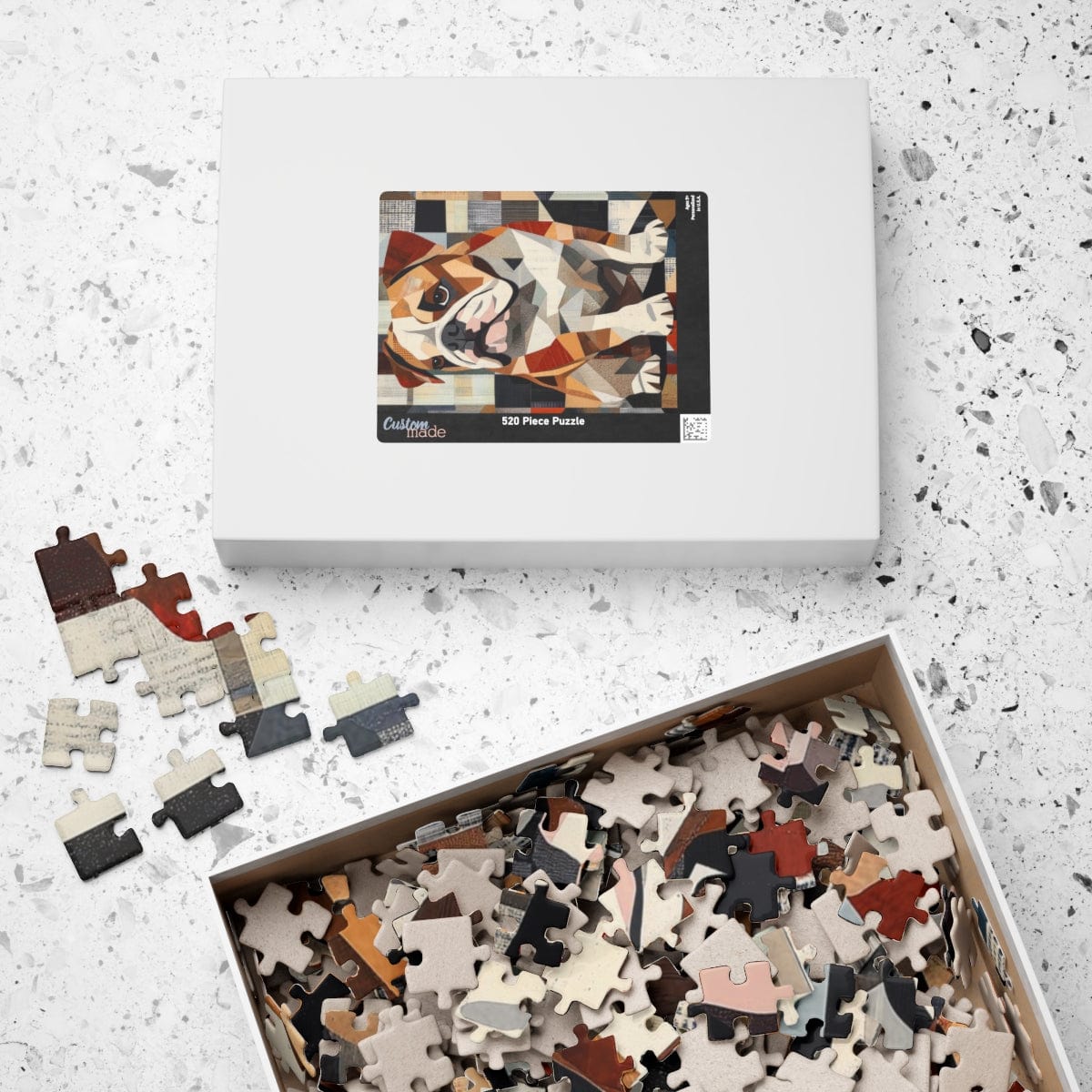 English bulldog Jigsaw puzzle 500 pieces