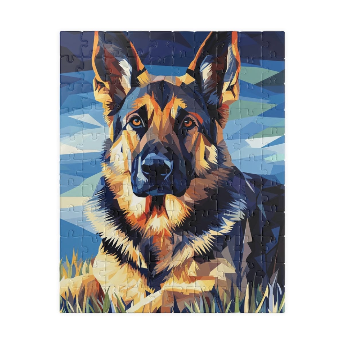 German Shepherd Jigsaw puzzle 100 pieces