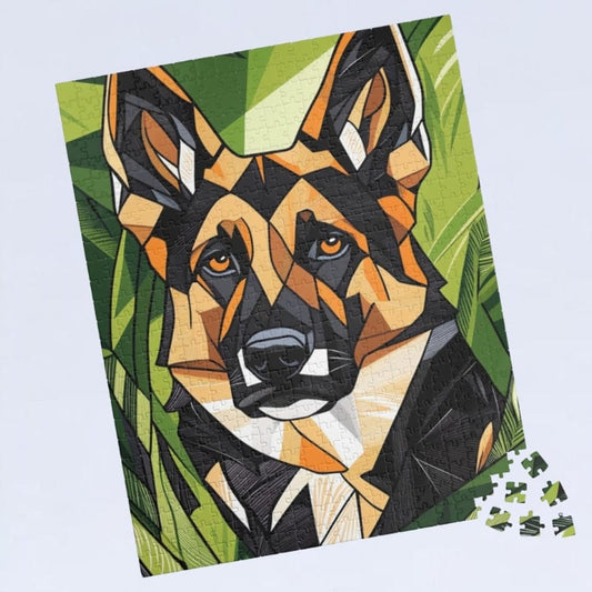 German Shepherd Jigsaw puzzle 500 pieces