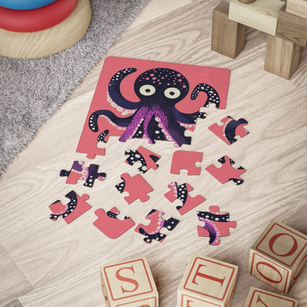 Octopus Jigsaw puzzle 30 pieces