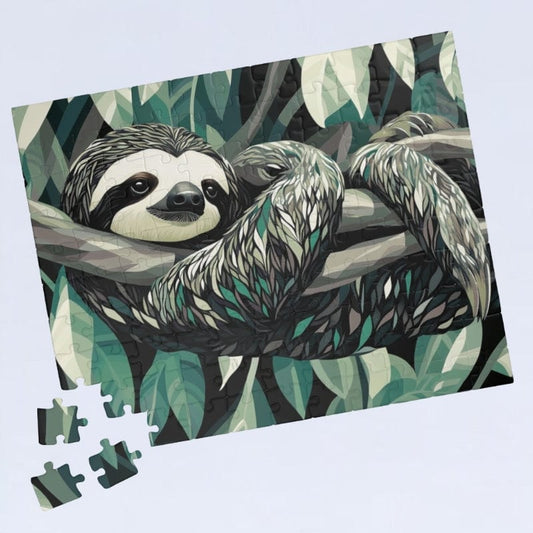 Sloth Jigsaw puzzle 100 pieces