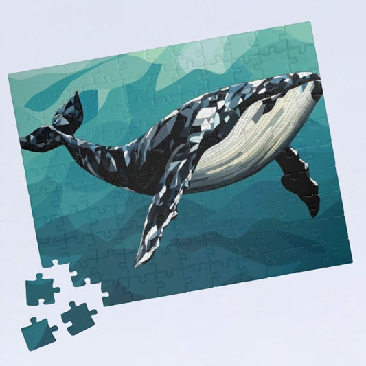 Whale Jigsaw puzzle 100 pieces