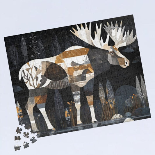 Moose Jigsaw puzzle 500 pieces