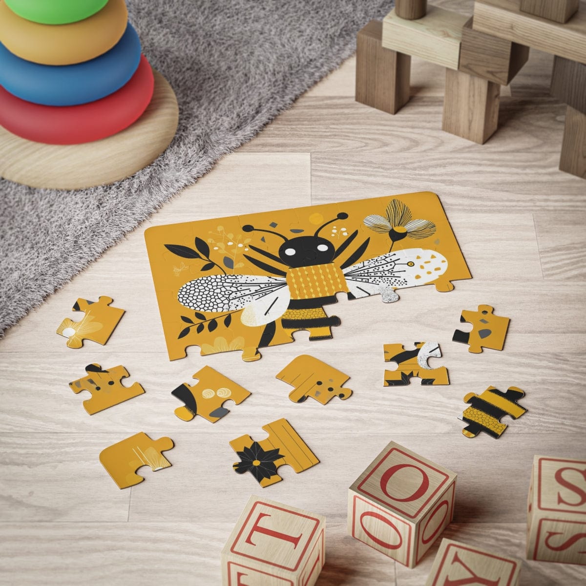 Bee Jigsaw puzzle 30 pieces