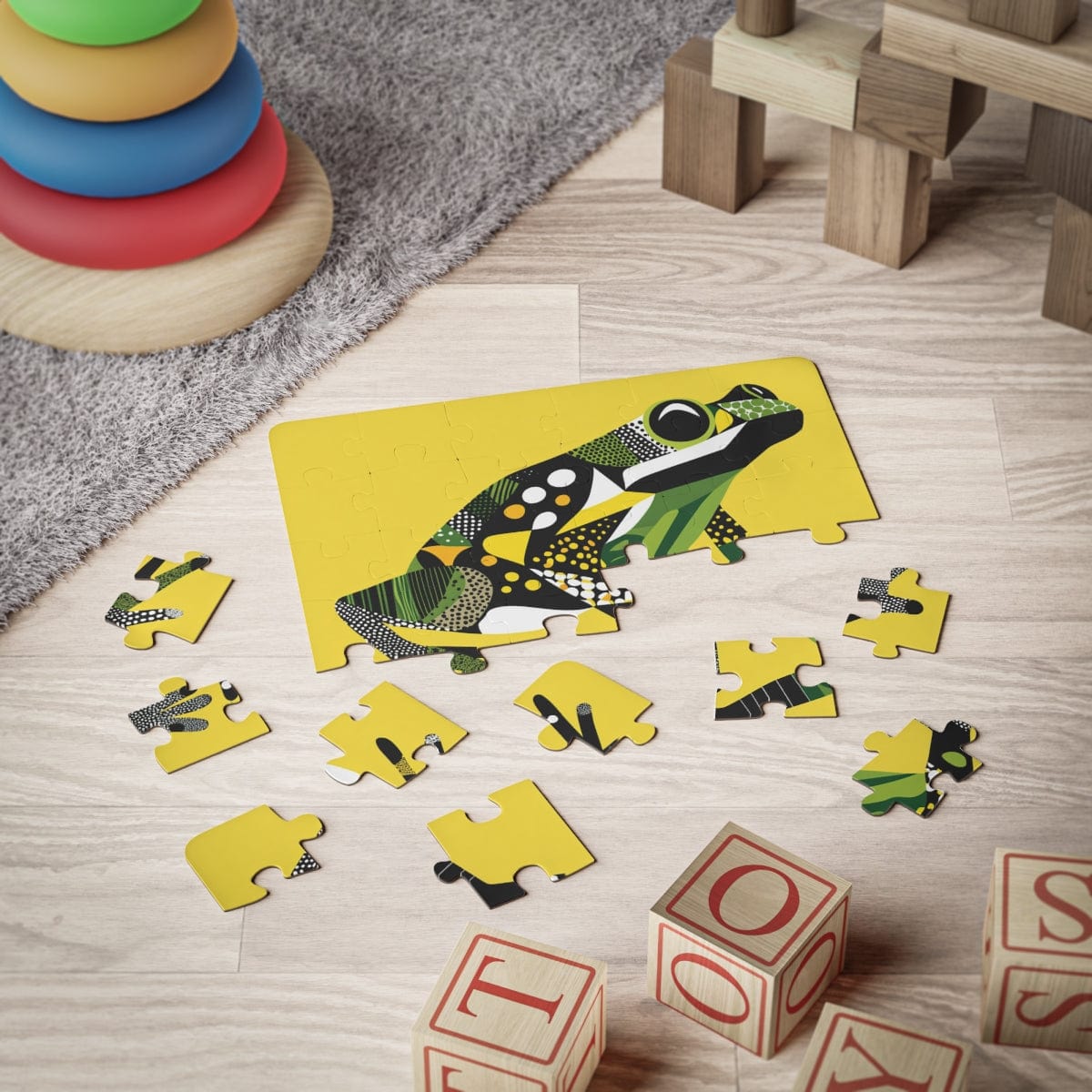 Frog Jigsaw puzzle 30 pieces