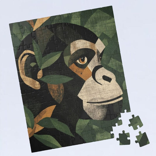 Monkey Jigsaw puzzle 100 pieces