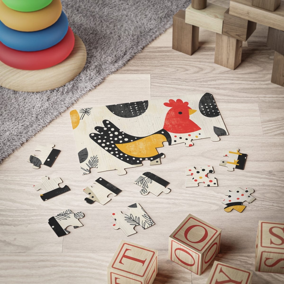 Chicken Jigsaw puzzle 30 pieces