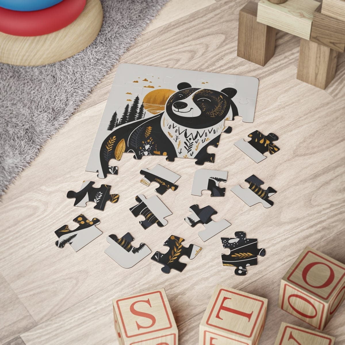 Bear Jigsaw puzzle 30 pieces