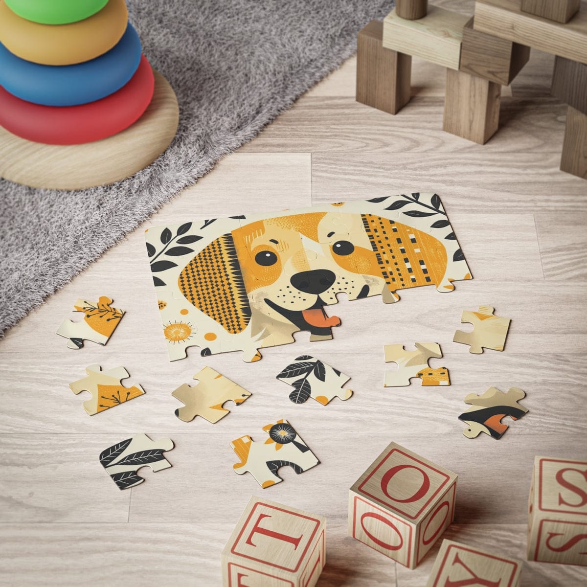 Golden Retriever Jigsaw puzzle 30 pieces